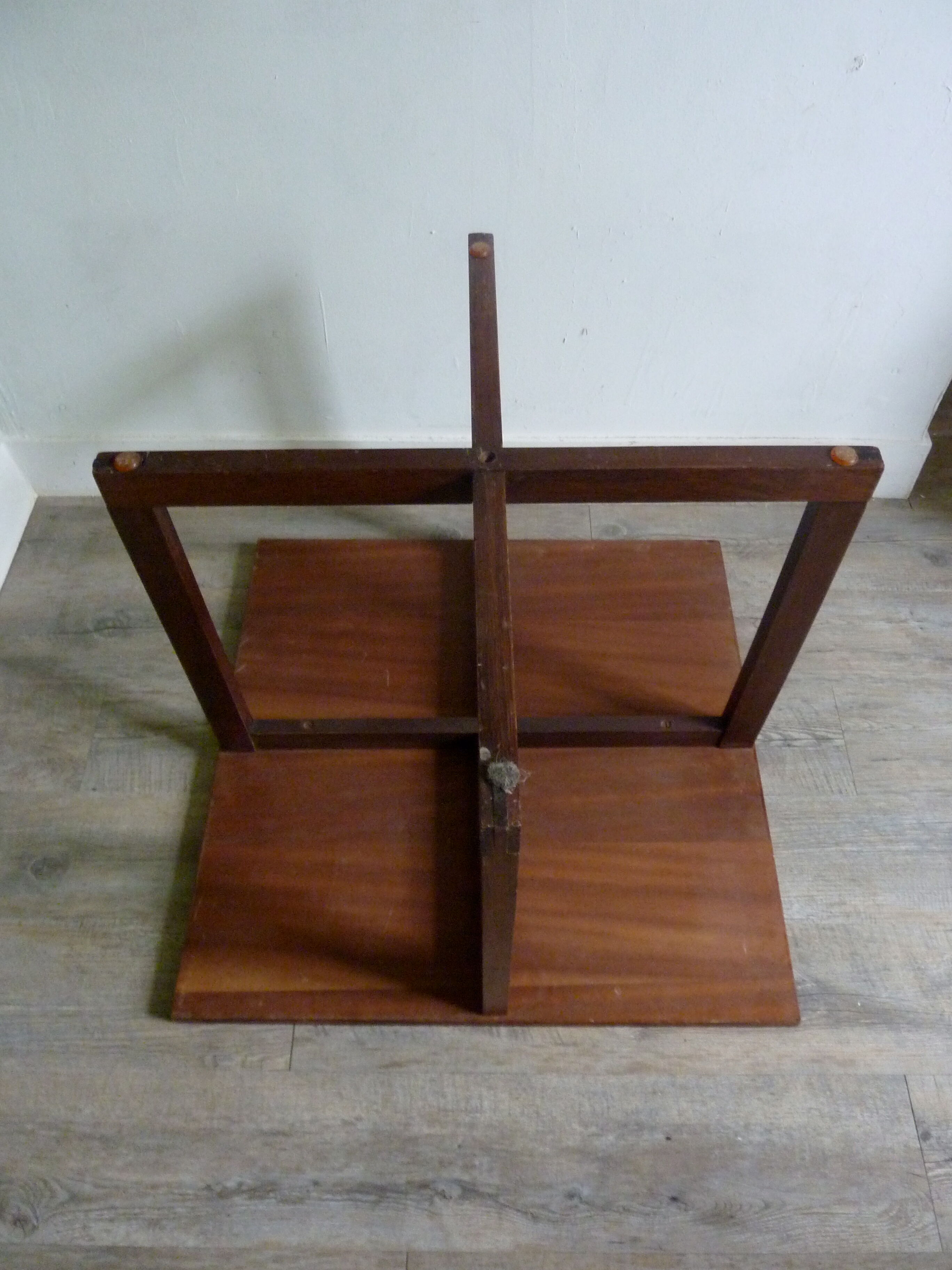Table basse en palissandre de Rio des années 60