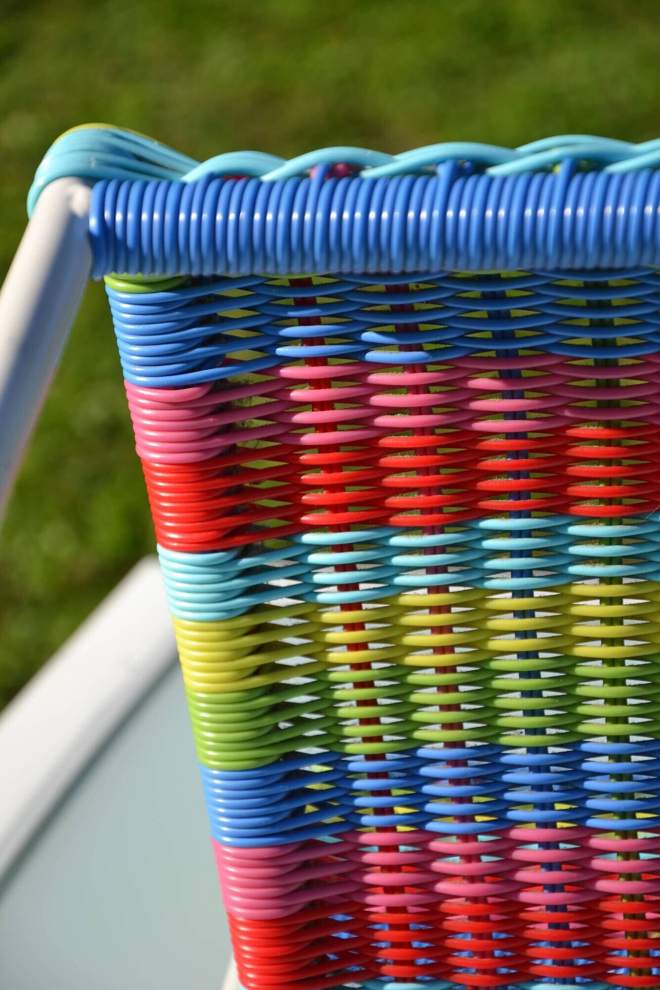 "Fargglad" child scoubidou chair Ikea 1999