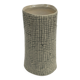 Textured artisanal vase – wabi-sabi / japandi ceramic