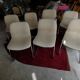 Ensemble de 6 chaises plus 1 fauteuil strafor année 70