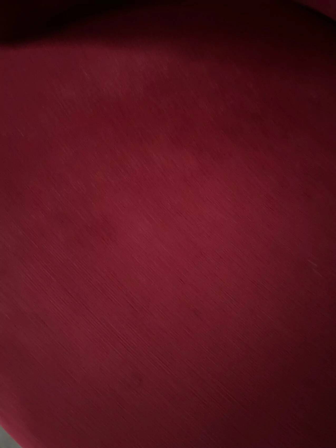 Napoleon III crapaud armchair in deep burgundy velvet