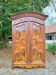 Large gendarme hat cabinet in walnut from the louis period