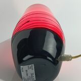 Vintage opaline glass shell lamp