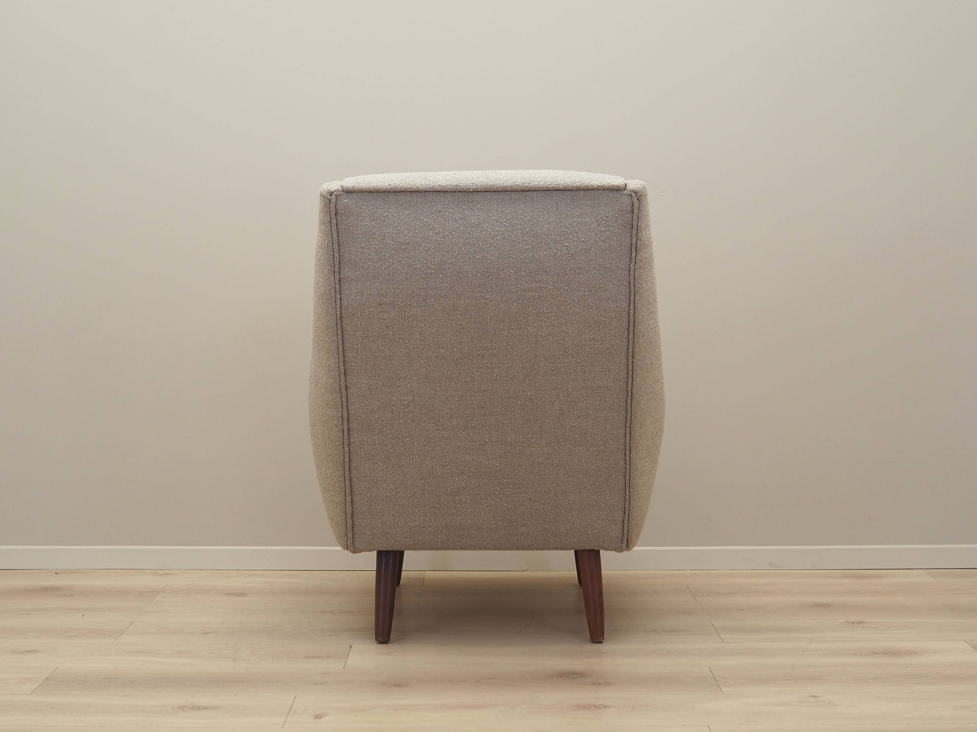 Fauteuil en teck, design danois, années 1960, production : Danemark