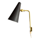 Rare, mid-century design wall lamp, Bergboms, Sweden