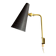 Rare, mid-century design wall lamp, Bergboms, Sweden