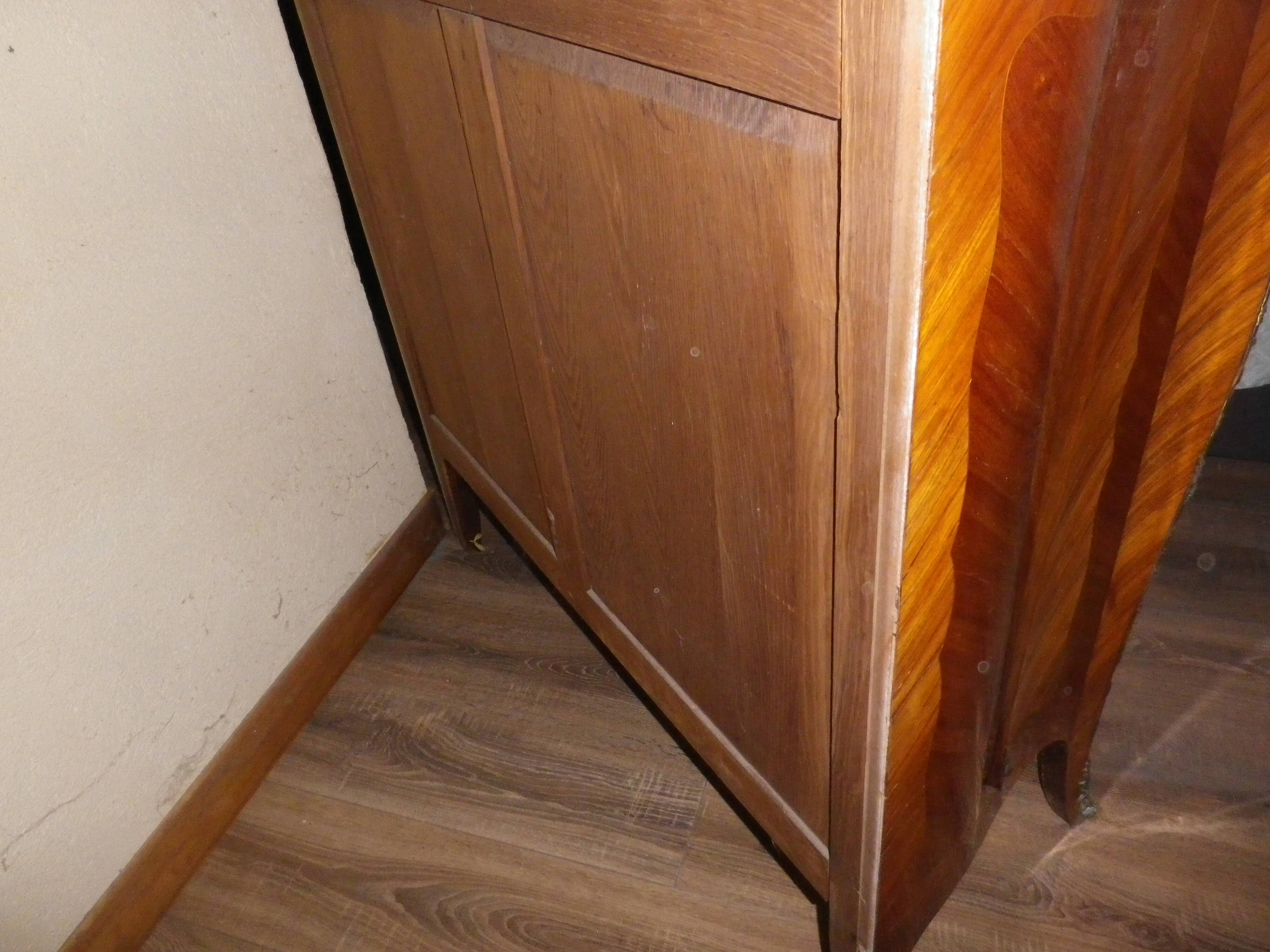 2-door marquetry cabinet