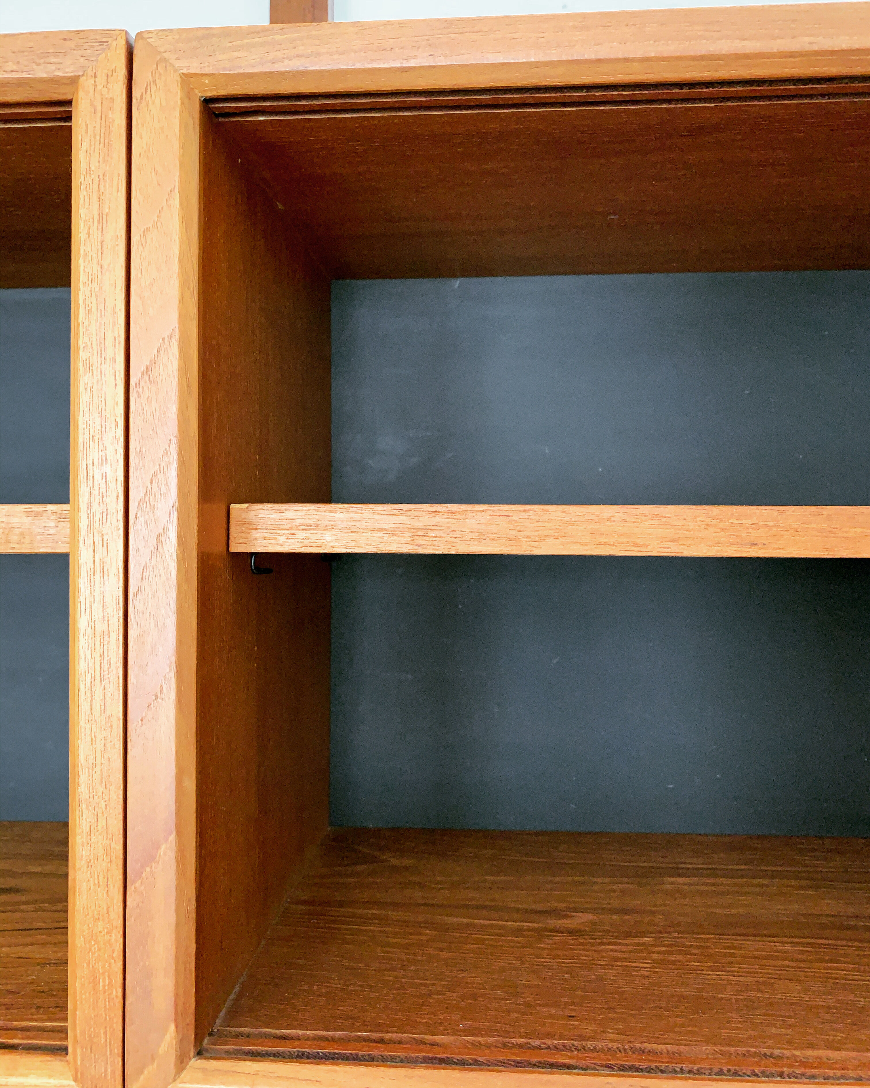 Danish modular teakwood  wall unit