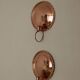Pair of Vintage Swedish Copper Sconce - 1978