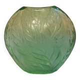 Vase Lalique vert