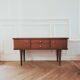 Petite enfilade/ meuble TV vintage rénové, années 50-60