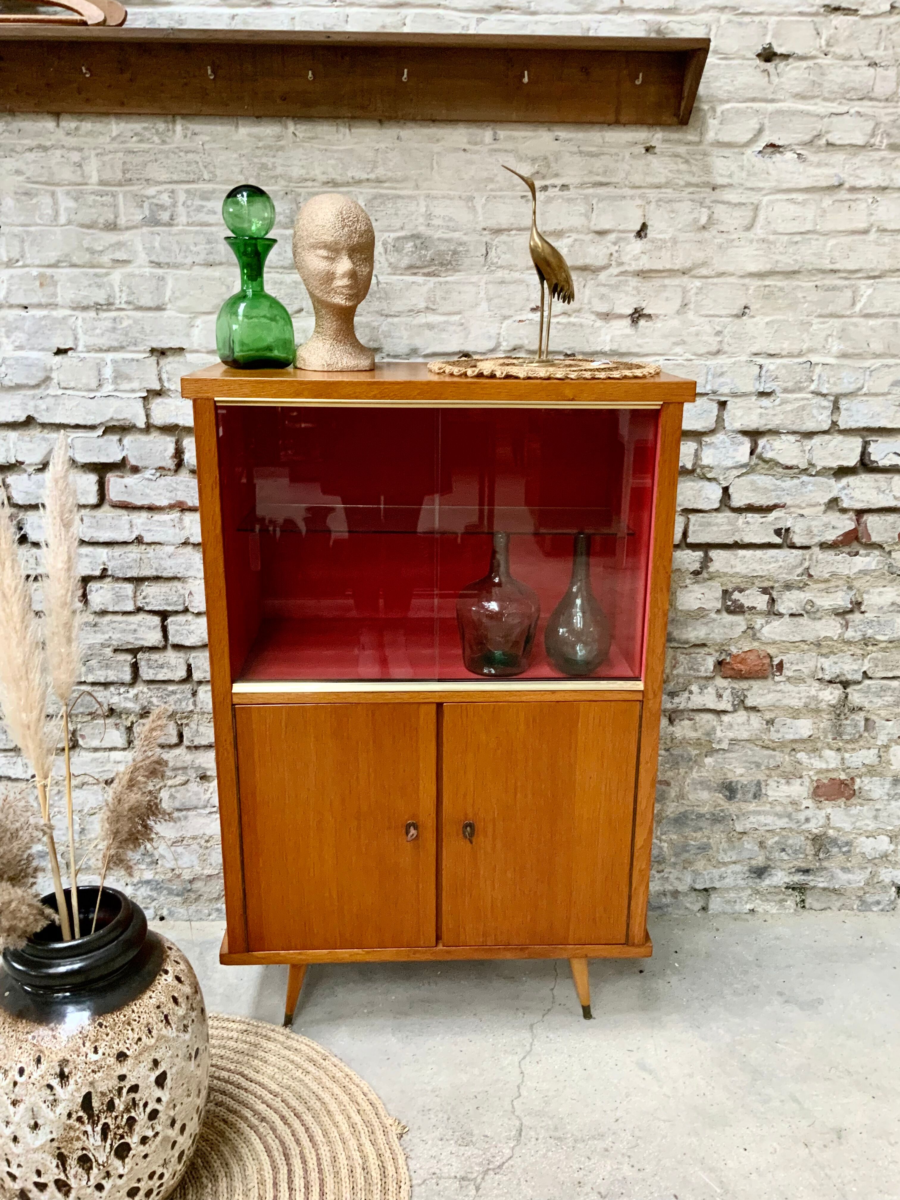 Scandinavian showcase cabinet