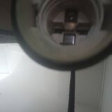 Frosted glass pendant light Maison Delmas