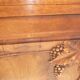 Two-body Art Nouveau 1900 sideboard stamped Georges Ernest Nowak