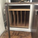 Bookcase and vinyl storage unit