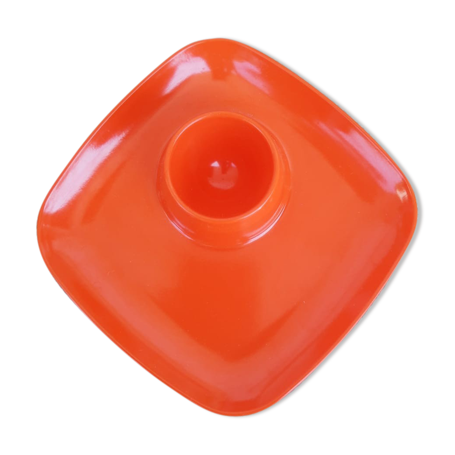 Orange melamine shell Voluform 70s