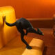 Art Deco bronze and sycamore bookends pair