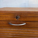 Cabinet binder double curtain 50s