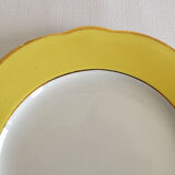 Dessert plates Lunéville model Daffodil