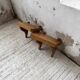 Paire de chevets muraux modernistes constructivistes