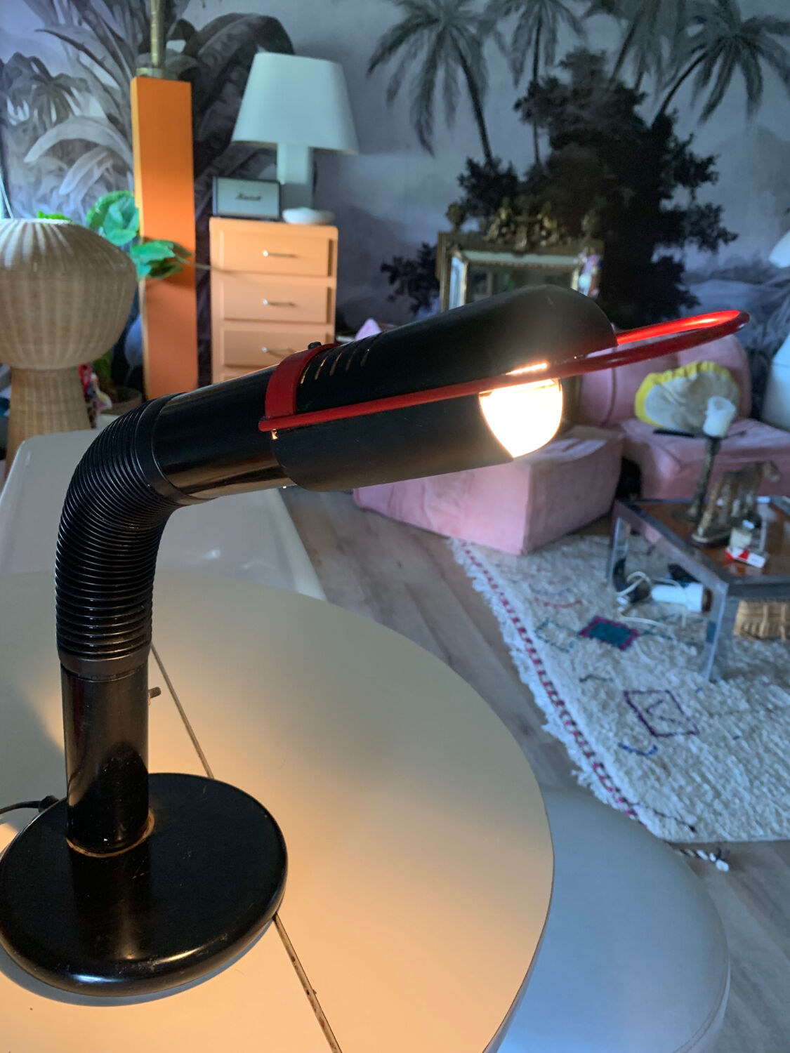 Periscope lamp Targetti 70s Italy