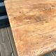 Wooden coffee table