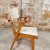 Scandinavian bridge armchair