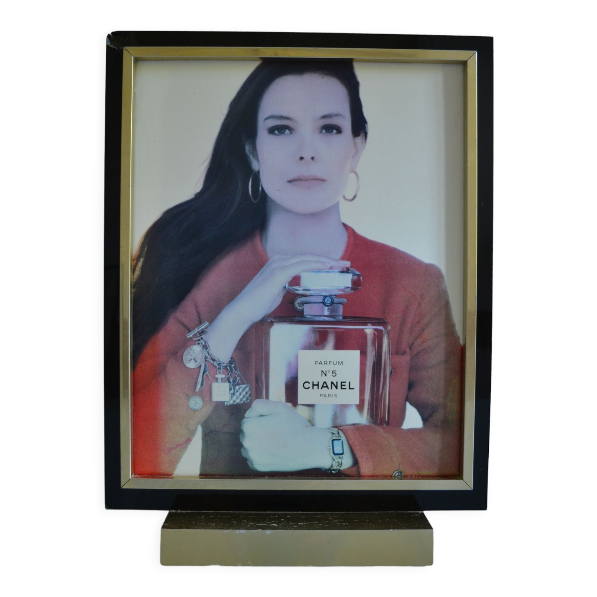 Vintage chanel boutique advertising sign n°5