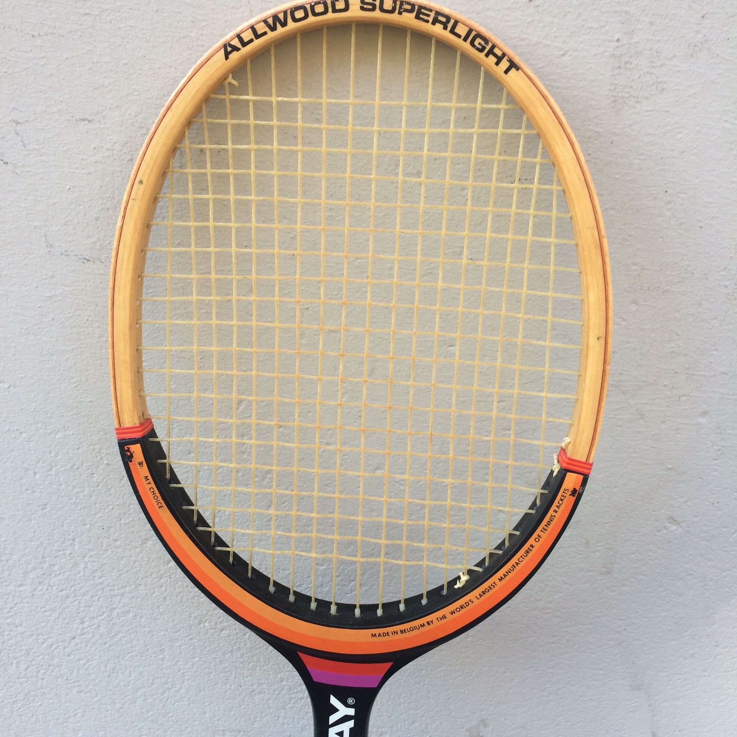 Racquet frame wood Donnay