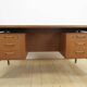 Teak desk with drawers, Denmark 1960