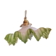 Green tulip chandelier