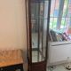 Vitrine en merisier verni