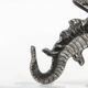 Fruit knife stand, Art Nouveau, silver-plated brass, Fraget, Poland, 19th century