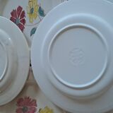 13 assiettes anciennes DDP France, années 1950-60