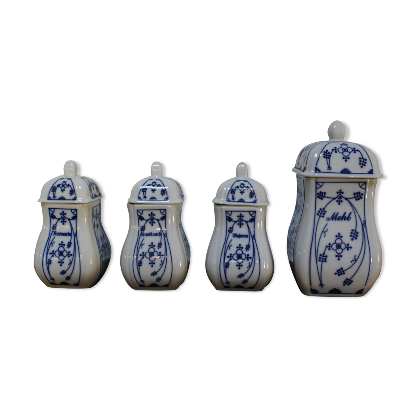 Lot de 4 pots à épices