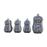 Lot de 4 pots à épices