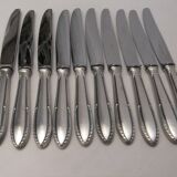 Reneka silver metal knives stainless steel blade filet service cutlery