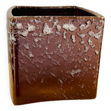 Vintage Fat Lava numbered planter