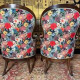 Paire de fauteuils Louis Philippe //Napoleon III