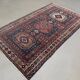 Antique Caucasian rug 215x126 cm Lesghi Star tribal Kazak rug large 2522