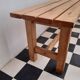Pine slatted bench 150 cm