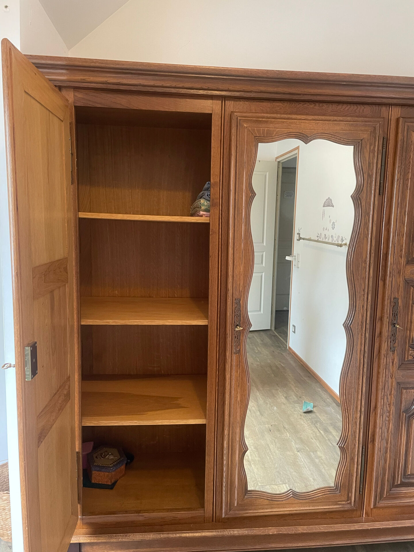 Antique wardrobe