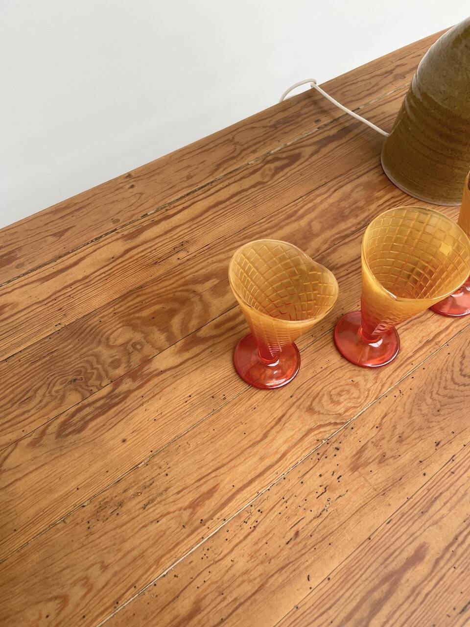 Pine and oak farmhouse table 220 cm