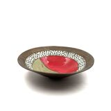 Mid-century modern ceramic bowl, France 1970s