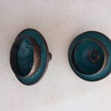 Cloisonné enamel vases