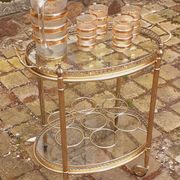 Dessert, rolling bar from the 60s by Maison Bagués.