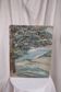Tableau huile sur bois paysage bord de mer