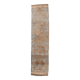 3x11 Brown & Orange Super Soft Vintage Runner Rug, 84x346Cm