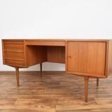 Mid-century Danish teak desk, 1960s