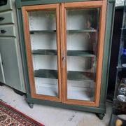 Painted display cabinet